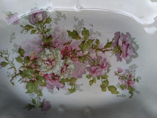 Antique Large Decorative Dish German Late 19th Century - Picture 7 of 10