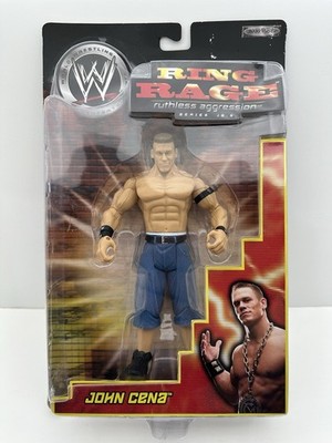 2005 Jakks WWE Ring Rage John Cena Ruthless Aggression Series 7  Action Figure