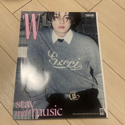 W Korea June 2024 Magazine Stray Kids Lee Know Rino Cover Issue K POP Fashion