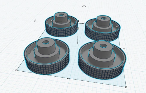 4x Rubber Feet Set for Technics SL-BD22 Turntable Anti-Vibration Replacement