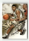1998-99 Skybox Premium Autographics Dana Barros On Card Auto Boston Celtics