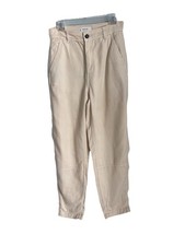 Everlane Utility Barrel Pants in Bone High Rise Quiet Luxury Womens Size 2