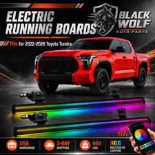 Electric Running Boards Fits For 2022-2026 Toyota Tundra Crewmax Side Steps Electric Running Boards Fits For 2022-2026 Toyota Tundra Crewmax Side Steps