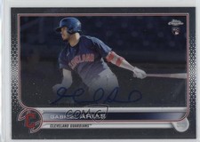 2022 Topps Chrome Rookie Auto Gabriel Arias #RA-GA Auto 12g7