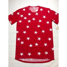 LuLaRoe M Patrick T Red White Stars Patriotic...