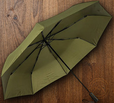 Beretta Folding Umbrella Green Automatic Opening System 49" Diameter Polyester