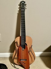 Donner HUSH I Acoustic Electric Guitar Headless Silent With Gig Bag Accessories