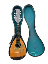 SUZUKI Mandolin Model No.6 with Hard Case - 1965 Vintage Musical Instrument