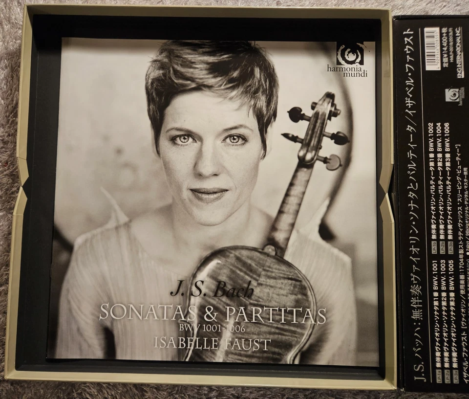 ISABELLE FAUST ' J.S. BACH, SONATAS & PARTITAS ' 1ST. NEW - Image 2 of 3