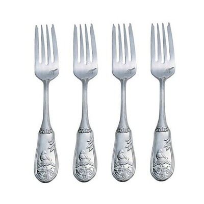 Spode Woodland 18/10 Stainless Steel Salad Fork (Set of Four)