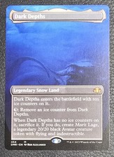 Dark Depths (Borderless) Dominaria Remastered Regular MTG Magic Card