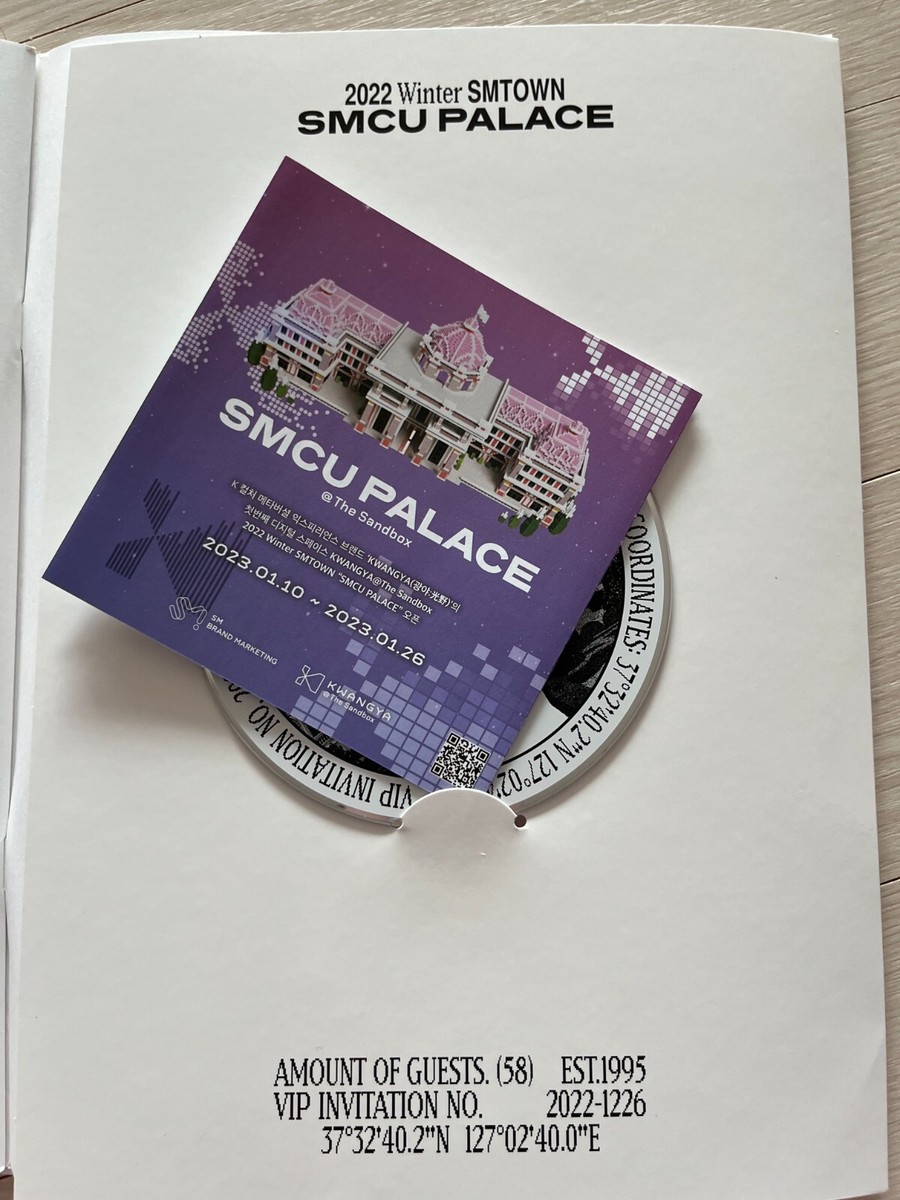 (CD)2022 Winter SMTown : SMCU Palace - Portrait Book Version／Smtown Amazon.com: SMTOWN - 2022 WINTER SMTOWN : SMCU PALACE