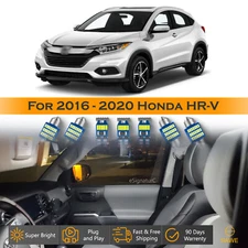 12 x Ultra White LED Interior Light Package Kit For 2016 - 2022 Honda HR-V HRV