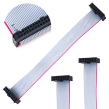 2.54mm Flat Ribbon IDC Cable Female to Female Flat Ribbon Cable Connector 16P...