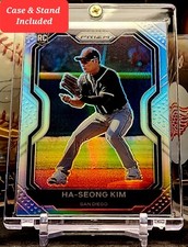2021 Ha-Seong Kim ROOKIE Panini Prizm Tier II SILVER PRIZM #178 San Diego Padres