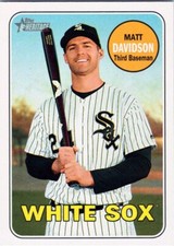 2018 Topps Heritage #252 Matt Davidson Chicago White Sox