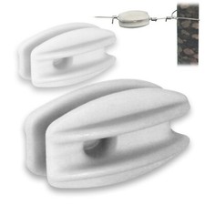 Heavy Duty Electric Fence CORNER Insulator for Wire HQ - JEF WHITE (103-050-053)