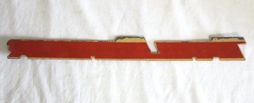 2002 - 2004 CHEVROLET "TRAIL BLAZER" 24K GOLD PLATED REAR EMBLEM - 15185682 - Picture 3 of 3