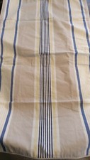 NAUTICA KING STRIPED COTTON PILLOW SHAM 35" X 20"
