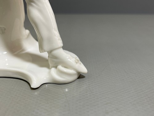 Nymphenburg Figur Pierrot mit Laterne Weiss Modell 54 Bustelli 1.Wahl H:20,7cm - Bild 19 von 23