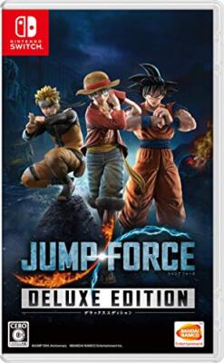 Unopened SW Jump Force Deluxe Edition Nintendo Switch Naruto One Piece DBZ  50