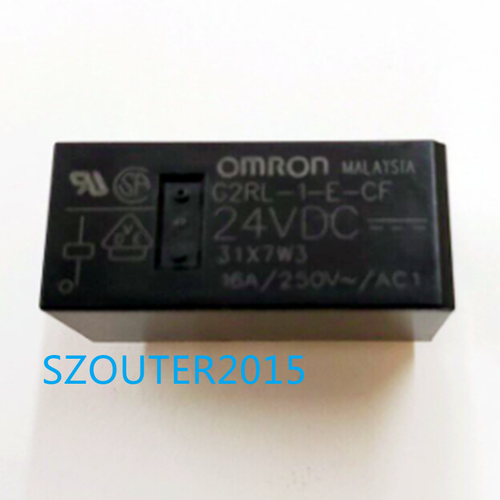 1PC G2RL-1A-E 24VDC 8-Pin Relay - 16A Switching Capacity - New