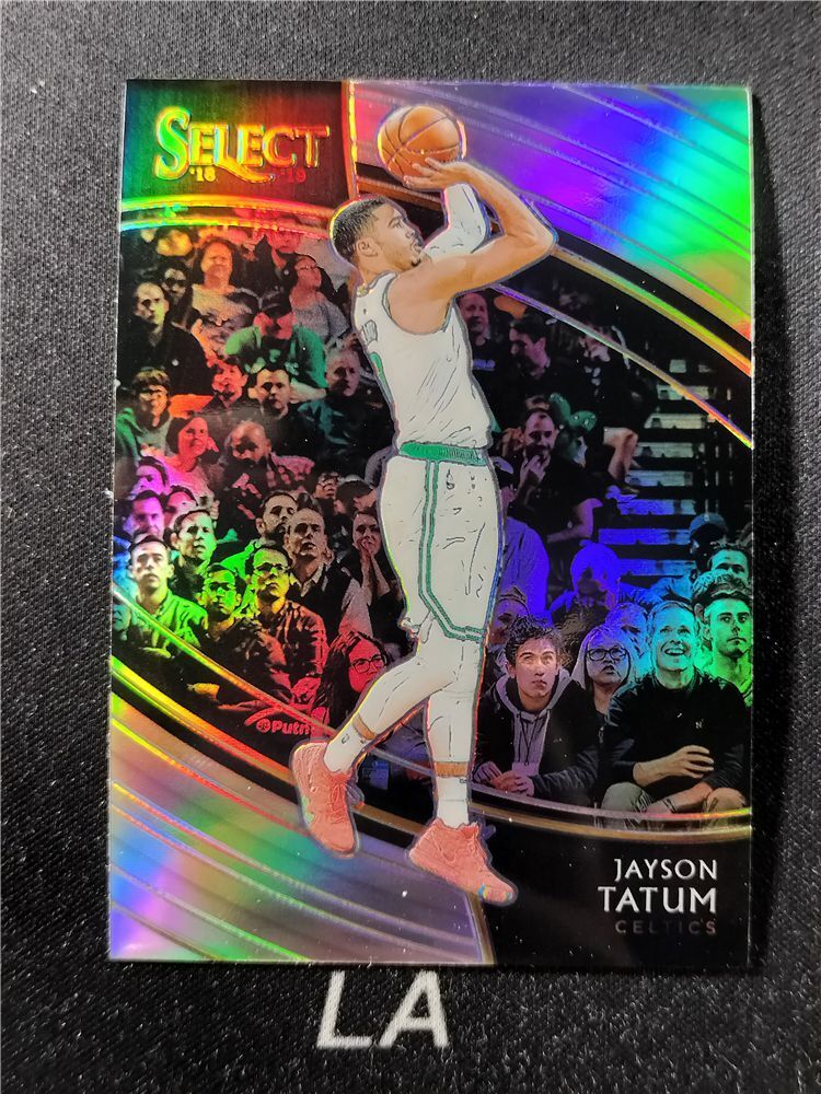 2018 Panini Select Jayson Tatum 2nd Year Silver Prizm Courtside
