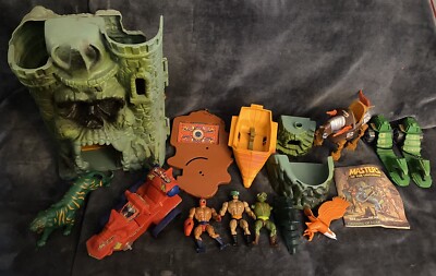 Vintage MOTU Masters Of The Universe Lot- For Parts- Read Description!!