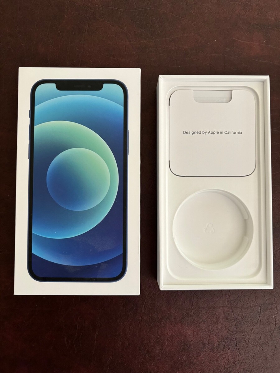 iPhone 12 Blue 64GB MGH93LL/A AT&T - Box only (#11) | eBay