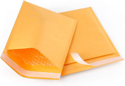 100 Pack USA Made Kraft Bubble Mailers (#1) 7.25x12 Inches - Foto 6