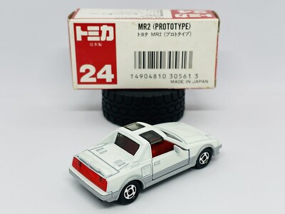 Tomica Tomy 24-4-1 Toyota MR2 MR-2 SV-3 - White - Made In Tomica Tomy 24-4-1 Toyota MR2 MR-2 SV-3 - White - Made In
