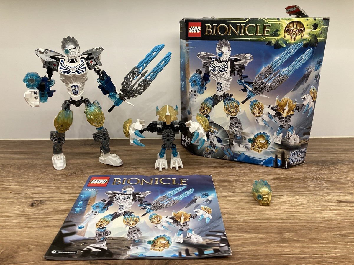Lego Bionicle 71311 100% complete, BOXED instructions Kopaka and