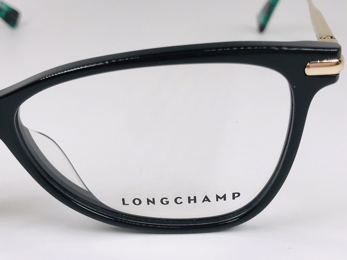 New LONGCHAMP LO2636 001 Black Eyeglasses 55mm with Case | eBay display picture 2