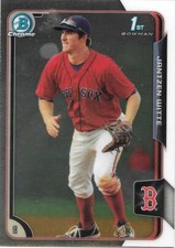 2015 Bowman Chrome Prospects  JANTZEN WITTE  - BOSTON RED SOX - #BCP57  