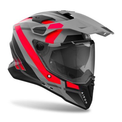 airoh commander adventure helmet 2 SOLIDS USA theres an exceptional equipment package available straight out of the box that also includes the Pinlock 120 XLT lens Motorcycle Adventure Helmets Airoh Commander