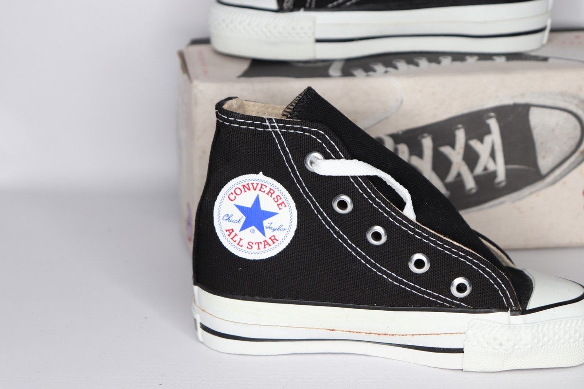 NOS Vtg 90s Converse All Star Chuck Taylor High Top Shoes