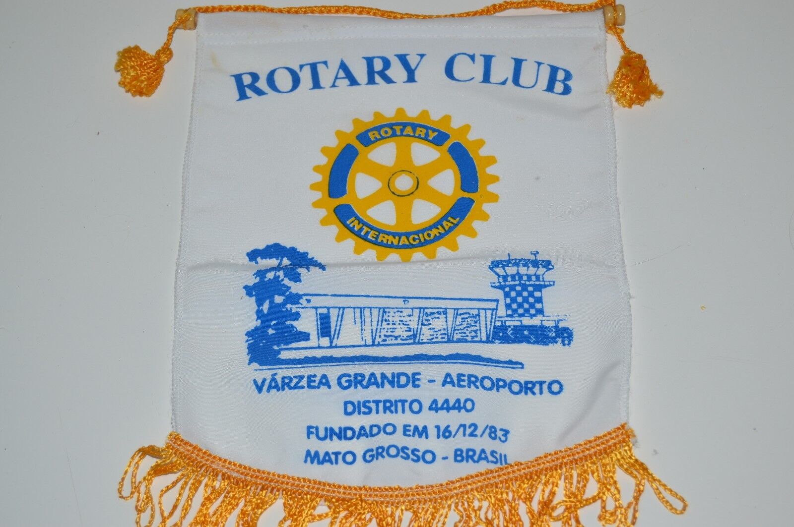 Barra Do Garcas MT Brazil Aguas Quentes Rotary International Club Banner  Flag