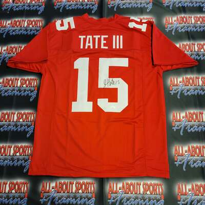 Golden Tate III Authentic Signed Pro Style Jersey Autographed JSA R1