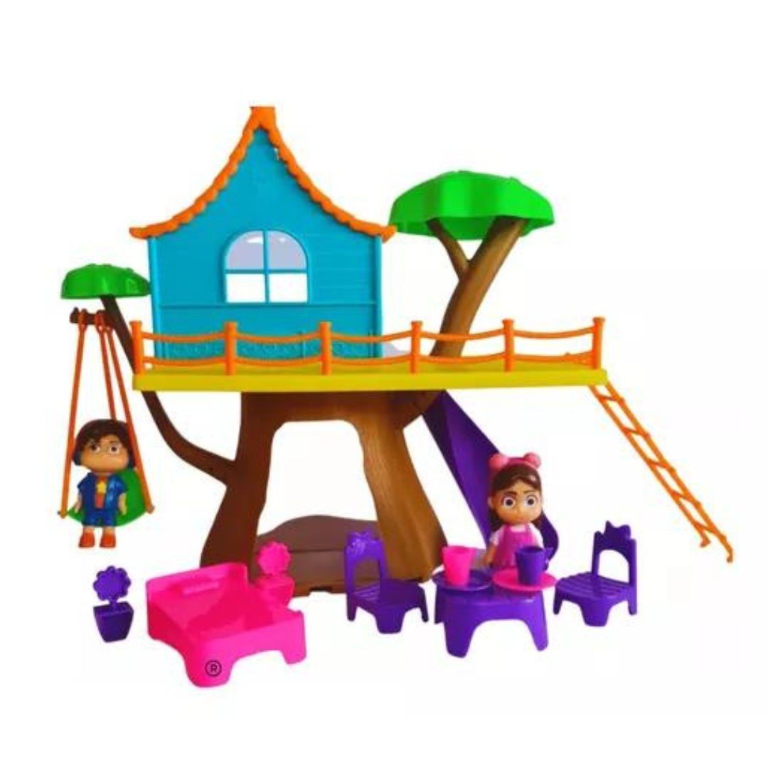 Little House in the Tree Maria Clara and JP Youtuber Kids Toys Play Fun Divertoy  