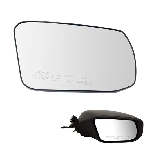 Right Passenger Side Wing Exterior Heated Mirror Glass For 2013-18 Nissan Altima