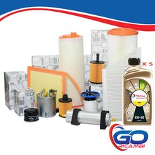 Kit Tagliando Completo Filtri Olio Motore Total 5w30 per Nissan Qashqai 1.5 DCI - Miniatura 1