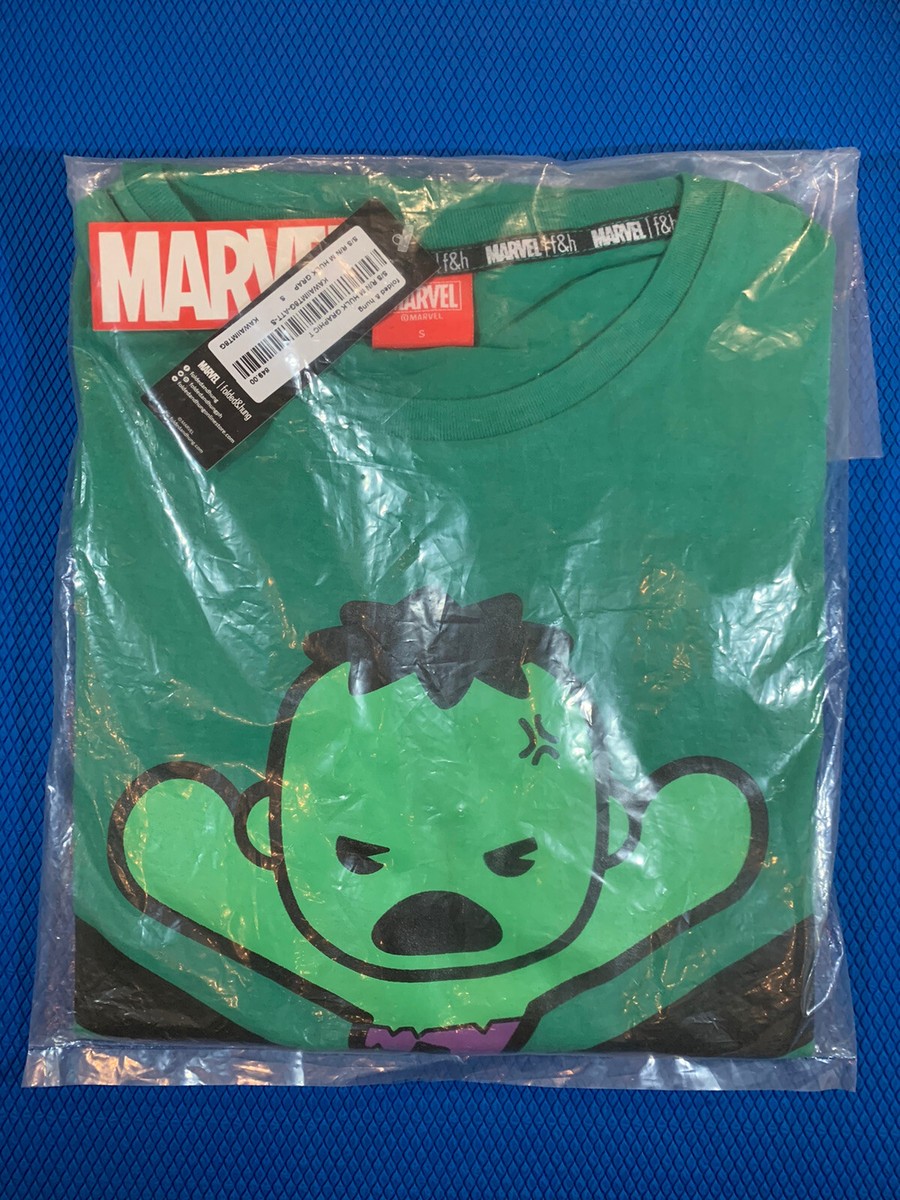 New Marvel Incredible Hulk T-Shirt, Cute, Baby Incredible Small