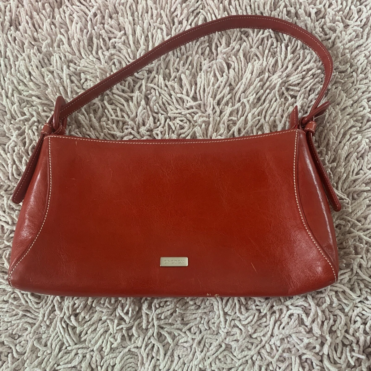 Small Red Suede Bag Red Suede Crossbody Bag Red Small Leather 