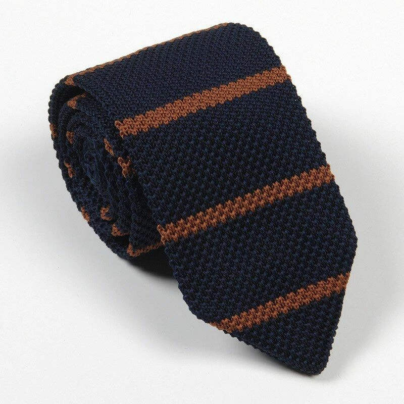 Corbata de lana tejida en punta boda padrino corbata hombre accesorios conjunto de 1 pieza Foto 4 de 4