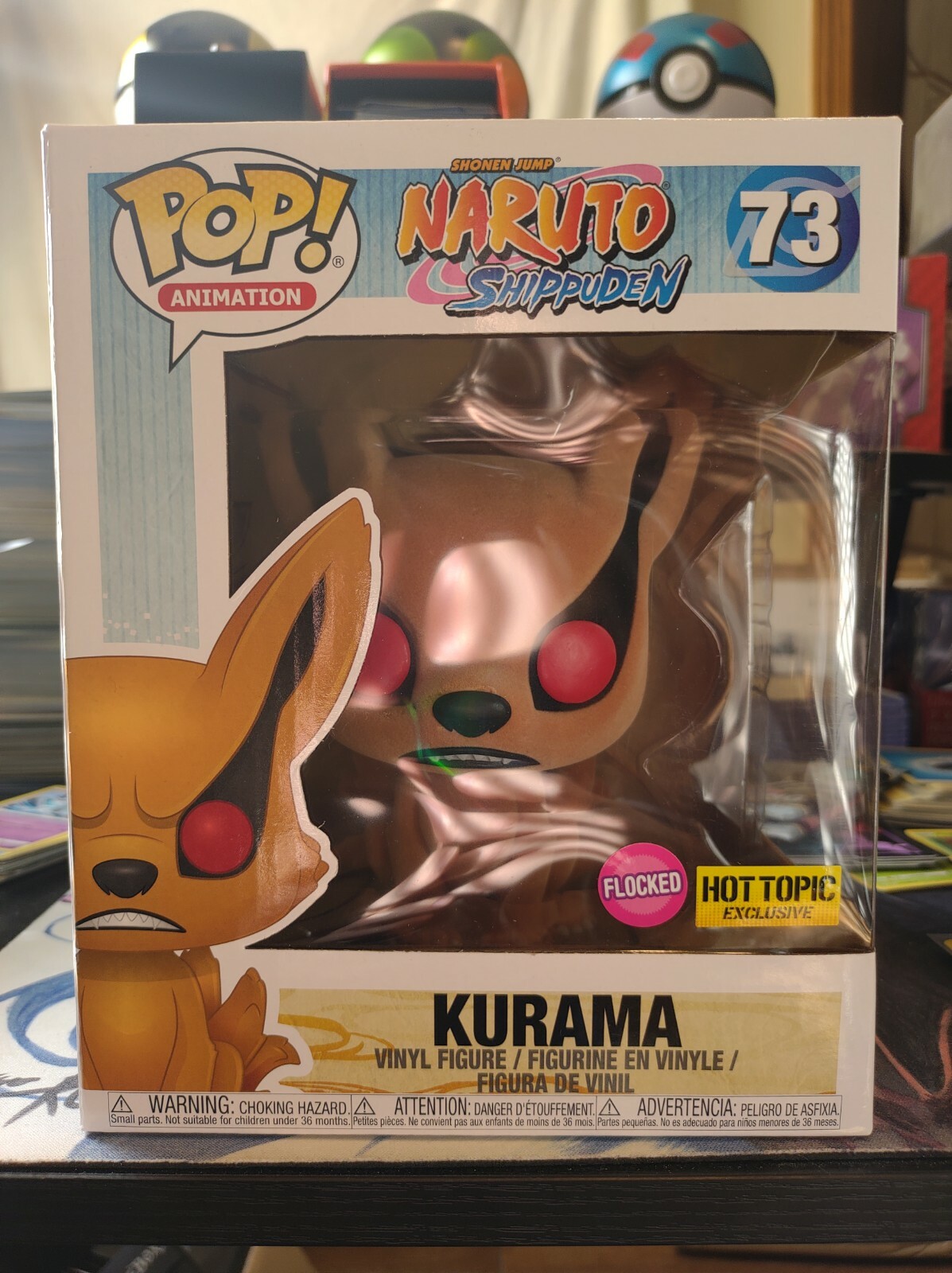 Funko Pop! Flocked Kurama 6" Hot Topic Exclusive 889698363389 eBay