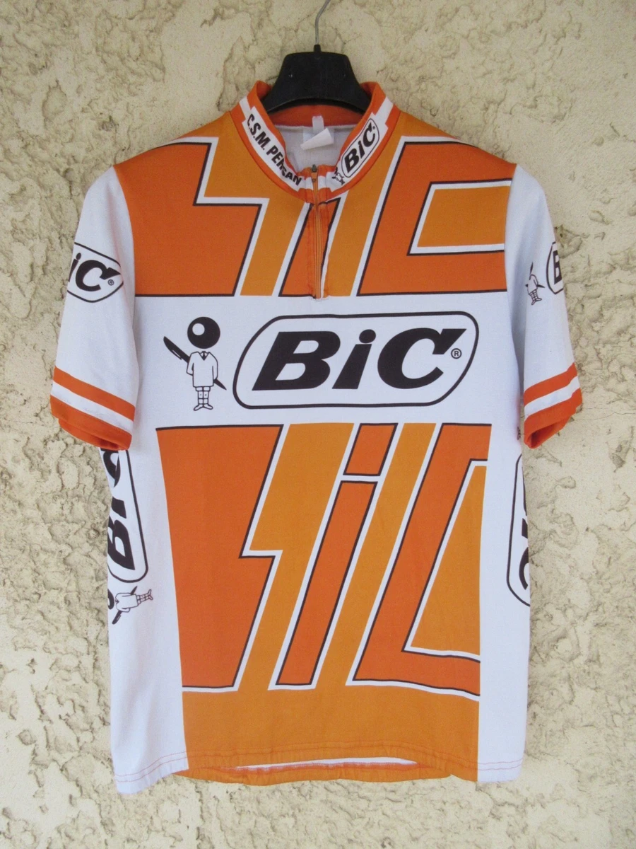 Maillot Cycliste Vintage AU TOUR DE FRANCE – Années 70, Vert, Taille M