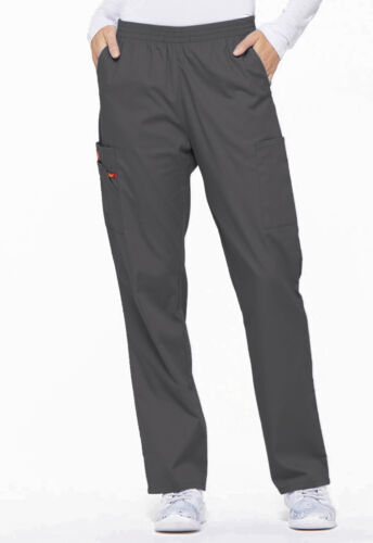 Dickies Scrubs Pull-on Elastic Waist Cargo Pant 86106 Pewter Dickies EDS - Picture 1 of 5