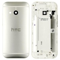 Original Htc One Mini 2 M5 GehäUse Akkudeckel Backcover Schale, Silber Weiß