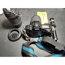 Vintage Canon EOS 630 Digital SLR Camera With 2 Lenses Tested  Works