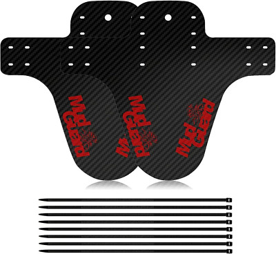 2 Stücke Mud Guard Vorne Oder Hinten Kompatibel, Downhill Schutzbleche, MTB Carb
